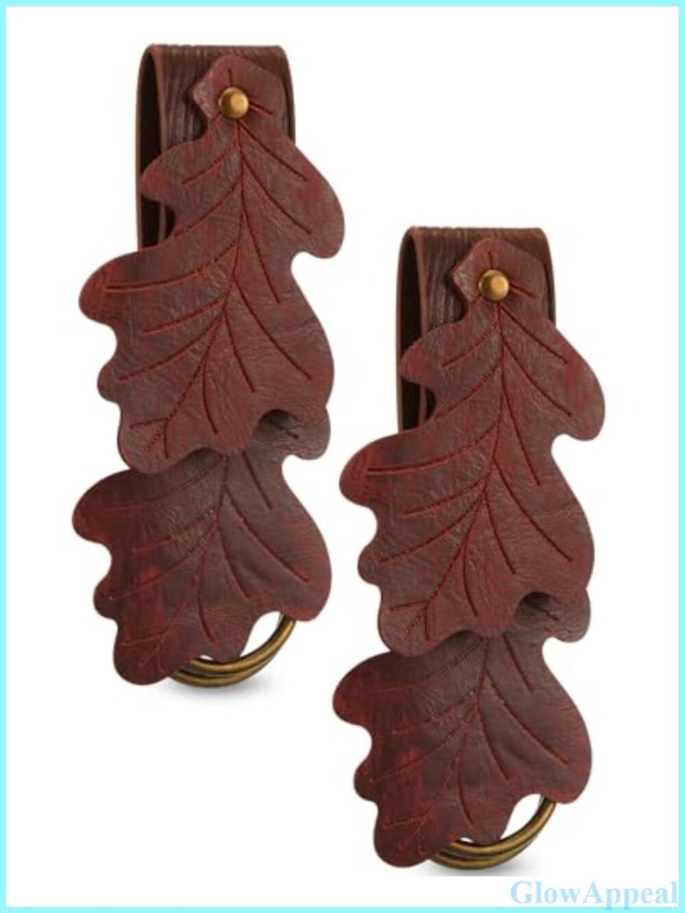 2 Pc Renaissance Skirt Hikes Leather Belt Accessories Oak Leaf